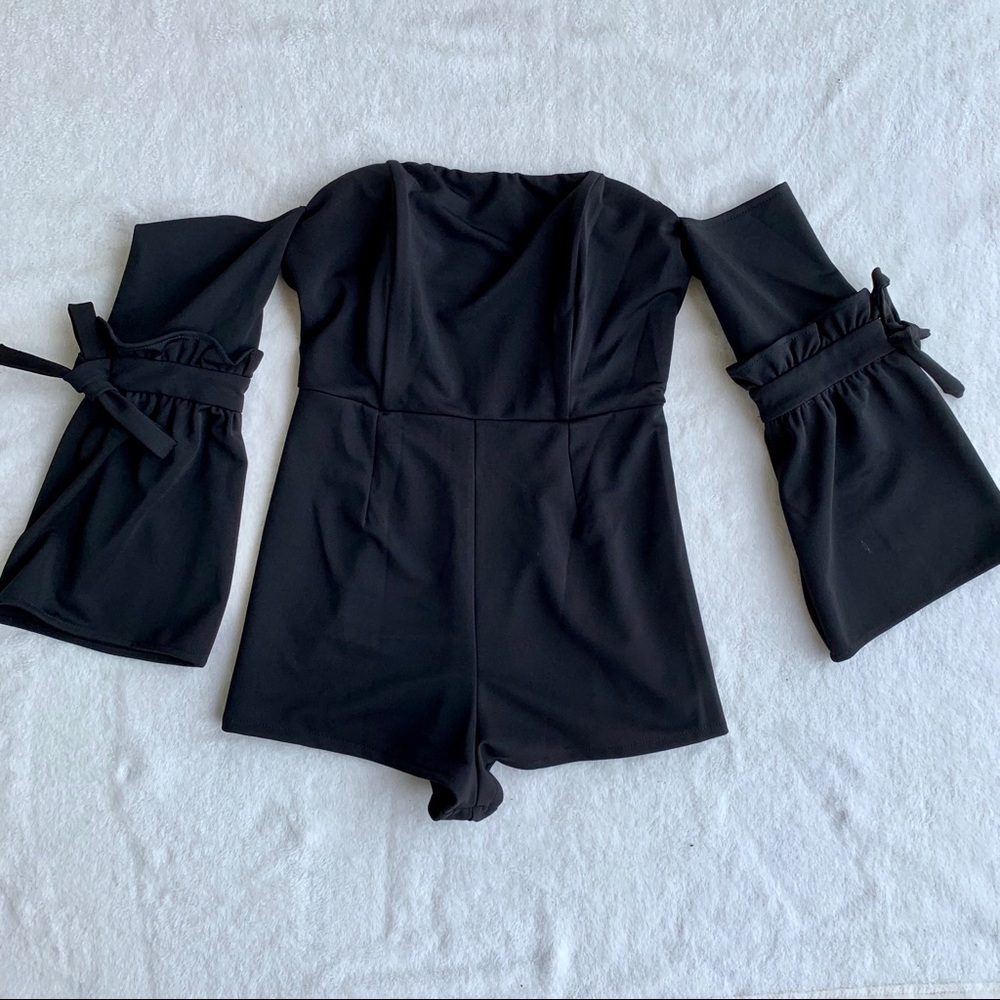 Black Fashion Nova Romper
